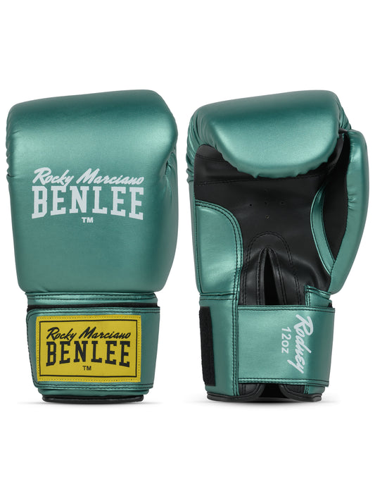 Ben Lee Rocky Marciano Unisex - Adulto Draco Leather Boxing Glove, Black/Yellow, 12 oz Ben Lee Rocky Marciano Unisex - Adulto Draco Leather Boxing Glove, Black/Yellow, 12 oz